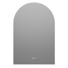 Kyra 900 x 600mm Arched LED Bathroom Mirror